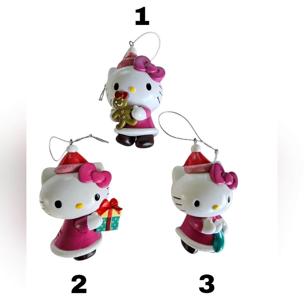 (Pick 1) Hello Kitty 2025 Christmas Ornaments